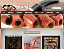 Tablet Screenshot of oldpipesrule.com